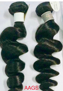 9A LOOSE WAVE VIRGIN HAIR (SINGLE BUNDLE )