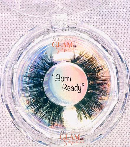 “Born Ready” MINK 5D LASHES(16mm)