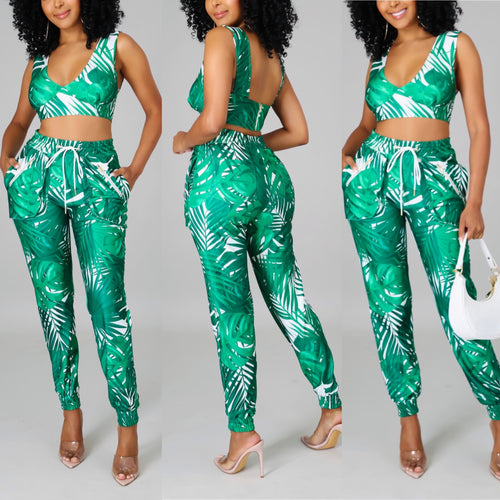 Plam Springs Pant Set