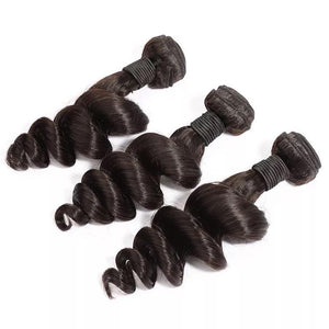 9A LOOSE WAVE VIRGIN HAIR (SINGLE BUNDLE )