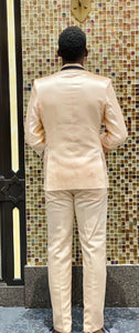 Gold Satin Men Suit