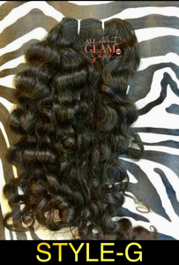 100% RAW HUMAN HAIR(BUY1 GET1 FOR$1)