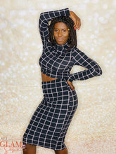 Load image into Gallery viewer, Bodycon Checkers 2Piece