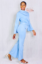 Charger l&#39;image dans la galerie, Flare Leg Belted Jumpsuit