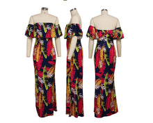 Load image into Gallery viewer, Maxi Sunflower Dress