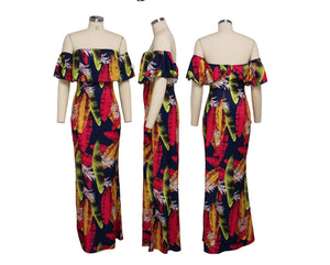 Maxi Sunflower Dress