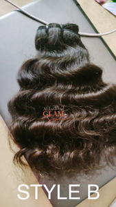 100% RAW HUMAN HAIR(BUY1 GET1 FOR$1)