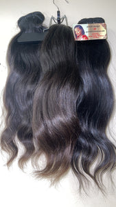 100% RAW HUMAN HAIR(BUY1 GET1 FOR$1)