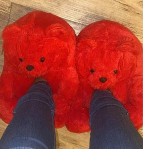 Teddy Bear Slippers