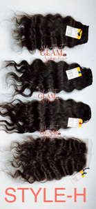 100% RAW HUMAN HAIR(BUY1 GET1 FOR$1)