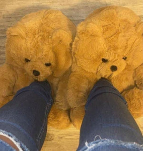 Teddy Bear Slippers